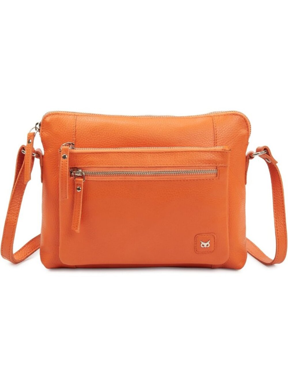 Soft Genuine Leather Crossbody Bag for Women - Small Sling Shoulder Purse